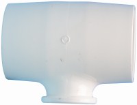 20mm x ½" PVC Faucet Tee Slip x FBSP x Slip SCH40 (CAT21)